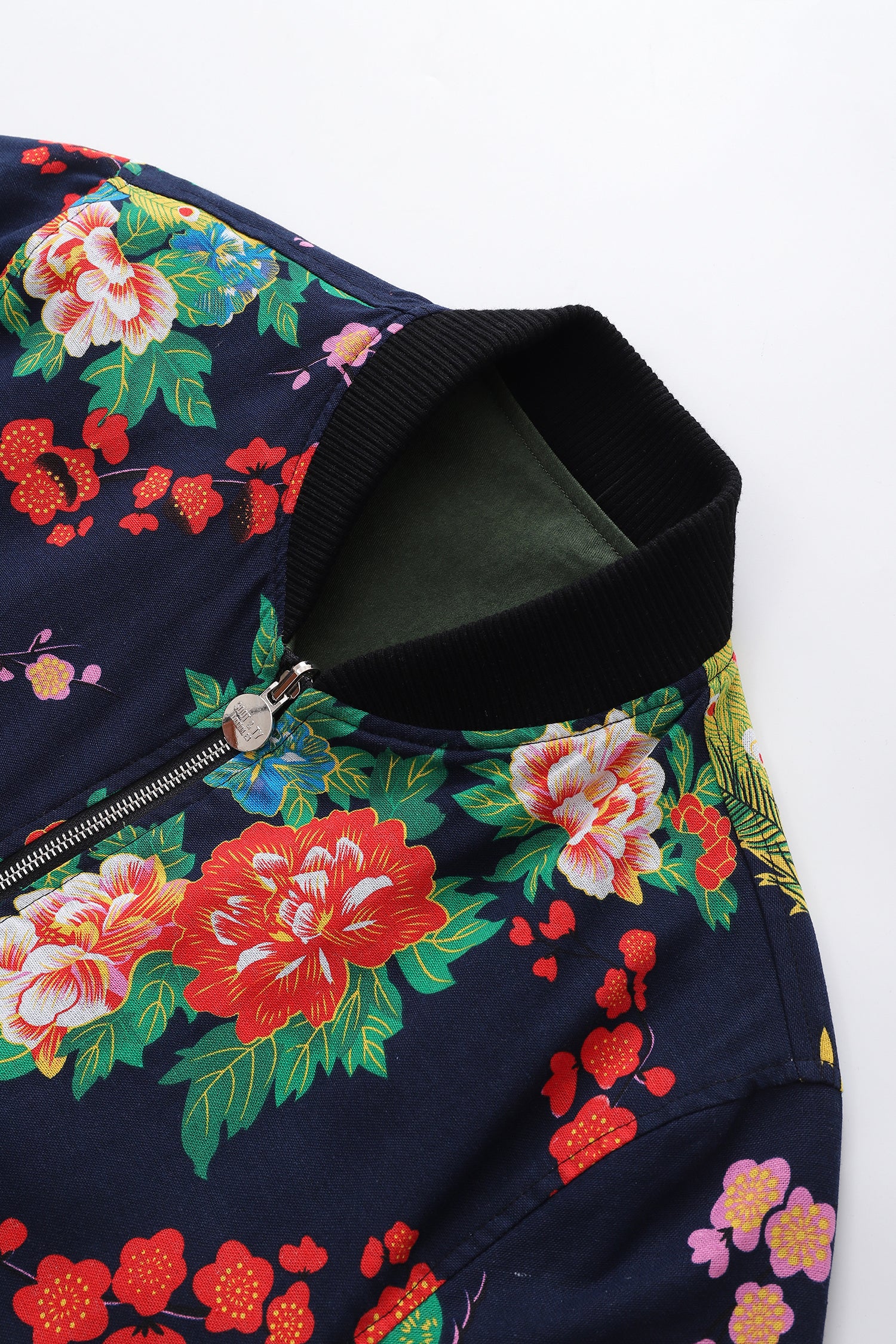 Classic Reversible Chore Bomber Jacket Forest Green