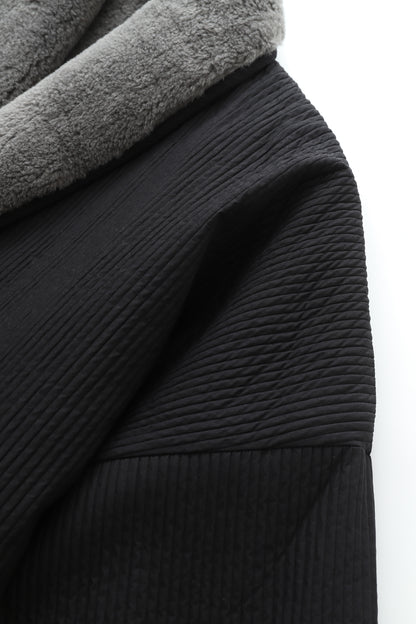 Soot and Ty Reversible Kimono Jacket Unisex Black