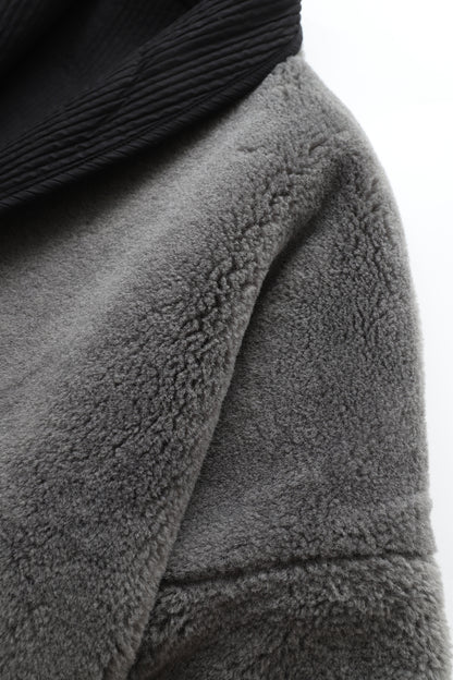 Soot and Ty Reversible Kimono Jacket Unisex Black