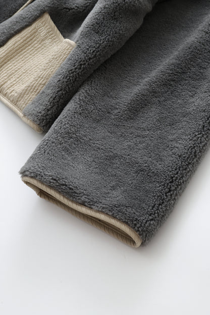 Soot and Ty Reversible Kimono Jacket Unisex Beige