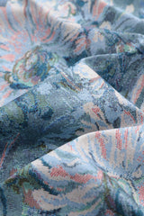 Soot and Ty Reversible Summer Black Floral Bomber Jacket