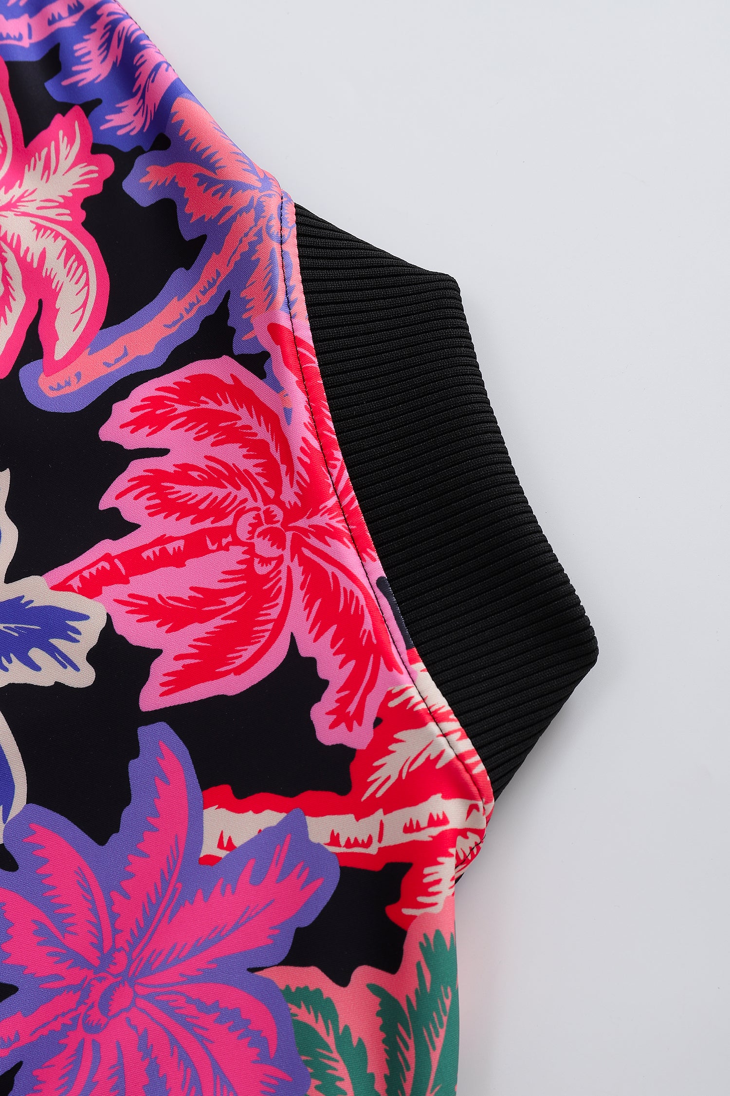 Soot and Ty Palm Tree Reversible Bomber Jacket Unisex