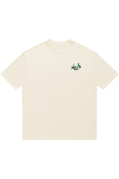 Soot and Ty Tiger Print Relaxed Fit T-Shirt