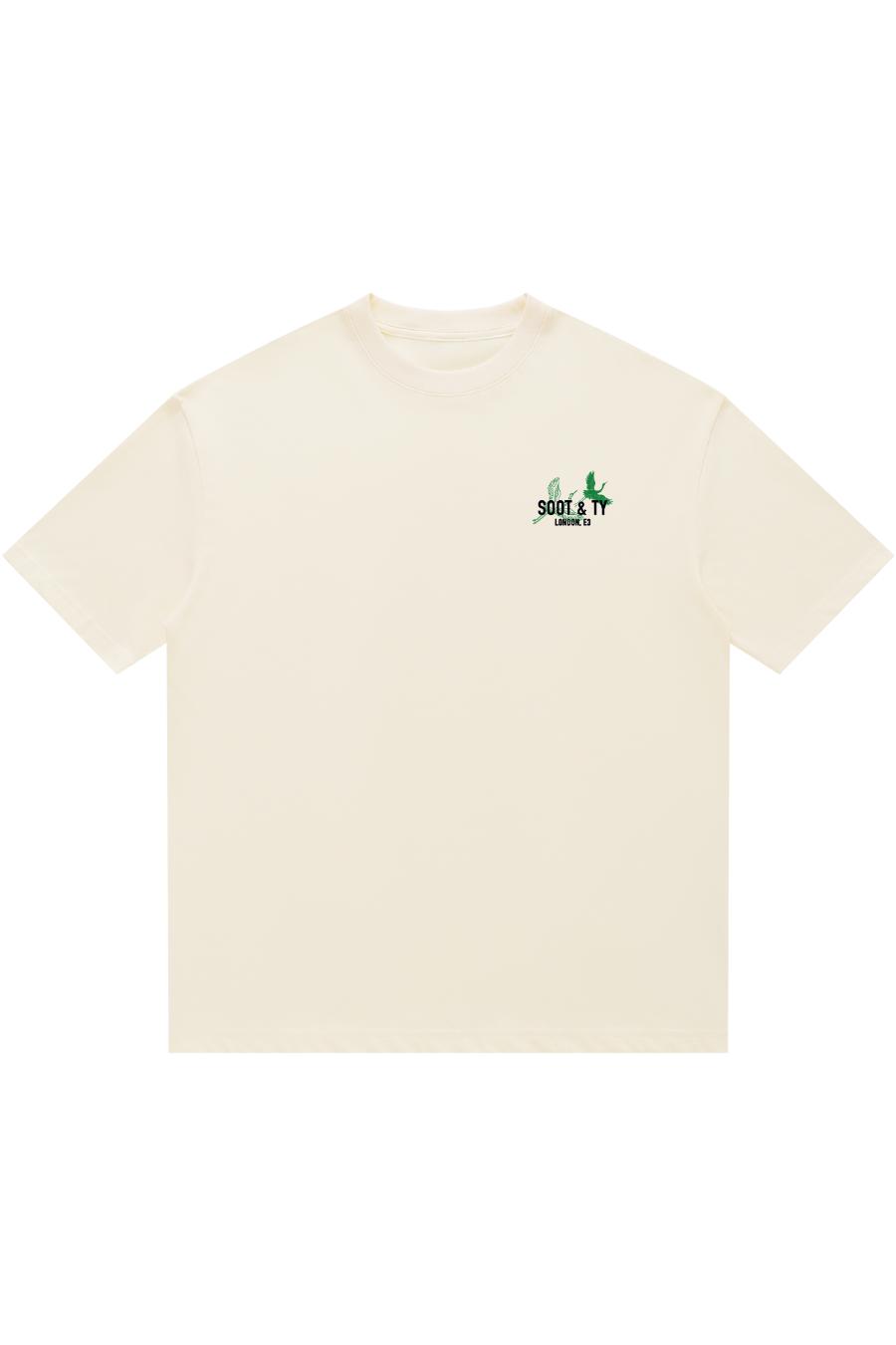 Soot and Ty Tiger Print Relaxed Fit T-Shirt