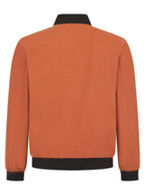 Soot and Ty Reversible Orange Harrington Bomber Jacket