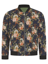 Soot and Ty Reversible Khaki Harrington Bomber Jacket
