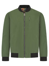 Soot and Ty Reversible Khaki Harrington Bomber Jacket