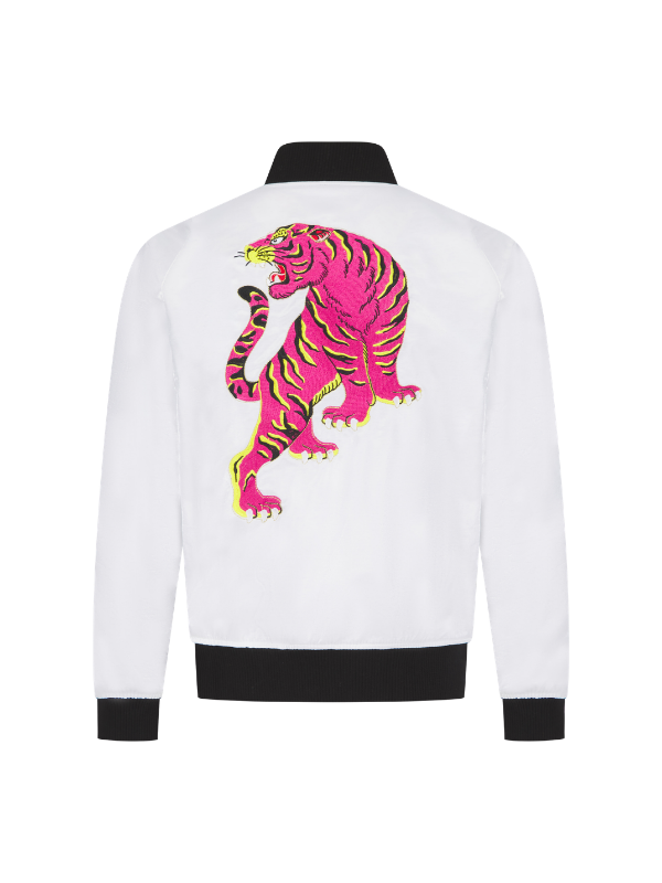 Lumiere Tiger Sukajan Reversible Bomber Jacket