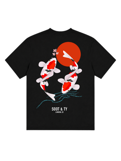 Koi Graphic Relaxed Fit T-Shirt