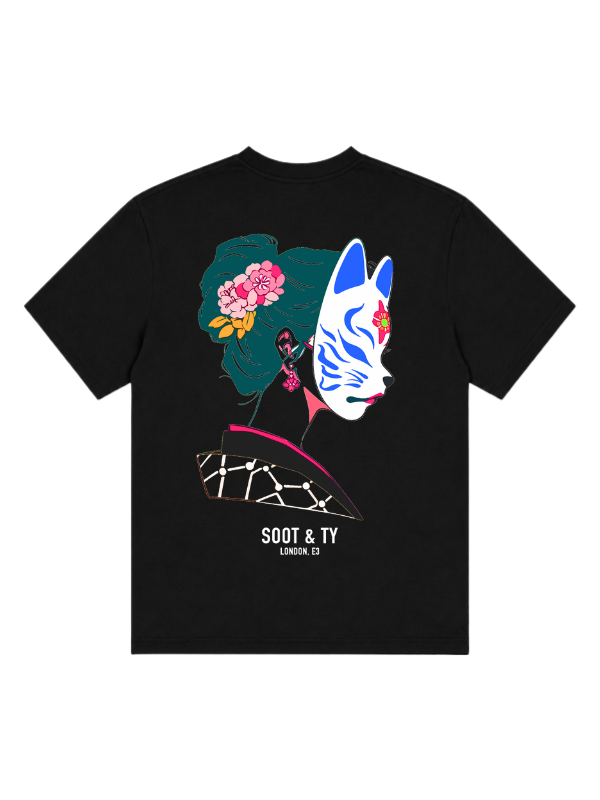 Mask Graphic Relaxed Fit T-Shirt