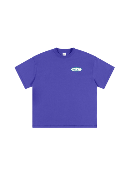 Kids/Petite Flying Crane Print T-Shirt