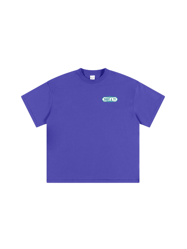 Kids/Petite Flying Crane Print T-Shirt