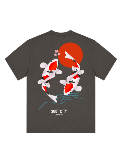Koi Graphic Relaxed Fit T-Shirt