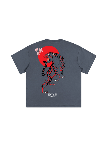 Kids/Petite Tiger Print T-Shirt
