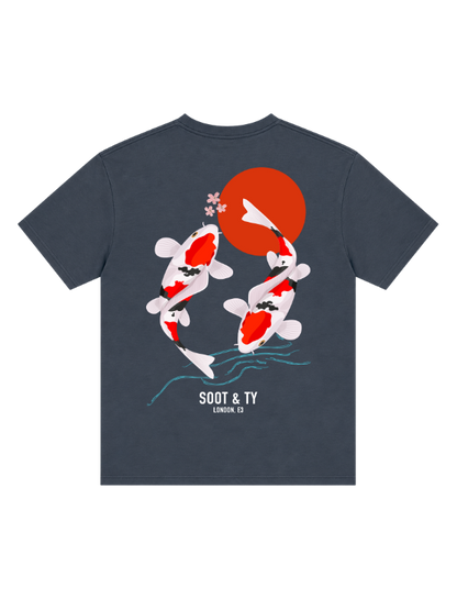 Koi Graphic Relaxed Fit T-Shirt
