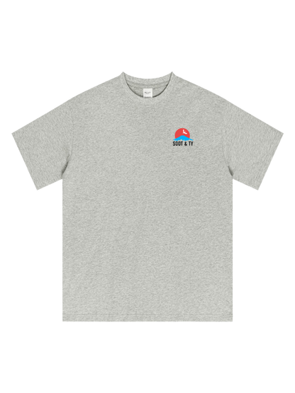 Lion Dog Graphic Relaxed Fit T-Shirt
