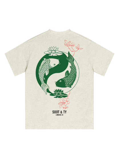 Yin Yang Graphic Relaxed Fit T-Shirt