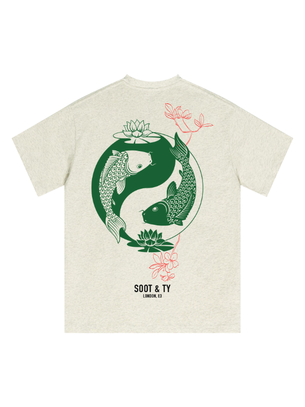 Yin Yang Graphic Relaxed Fit T-Shirt
