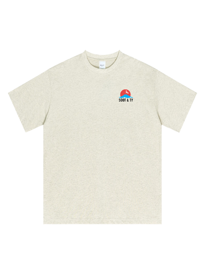 Yin Yang Graphic Relaxed Fit T-Shirt