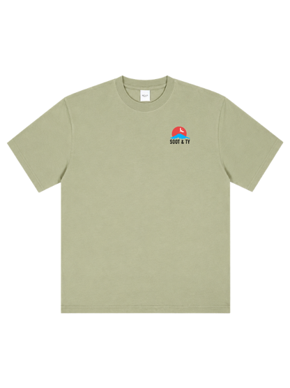 Geisha Doll Graphic Relaxed Fit T-Shirt
