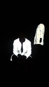 Reflective Longline bomber Jacket for men and women