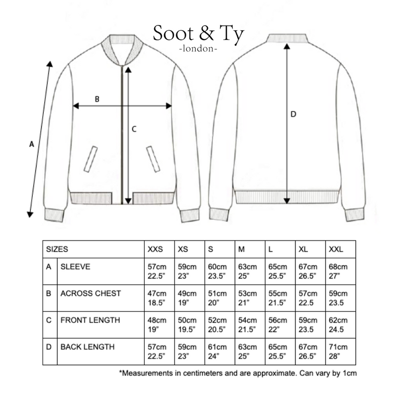 Soot and Ty Reversible Black Velvet Crane Sukajan Bomber Jacket
