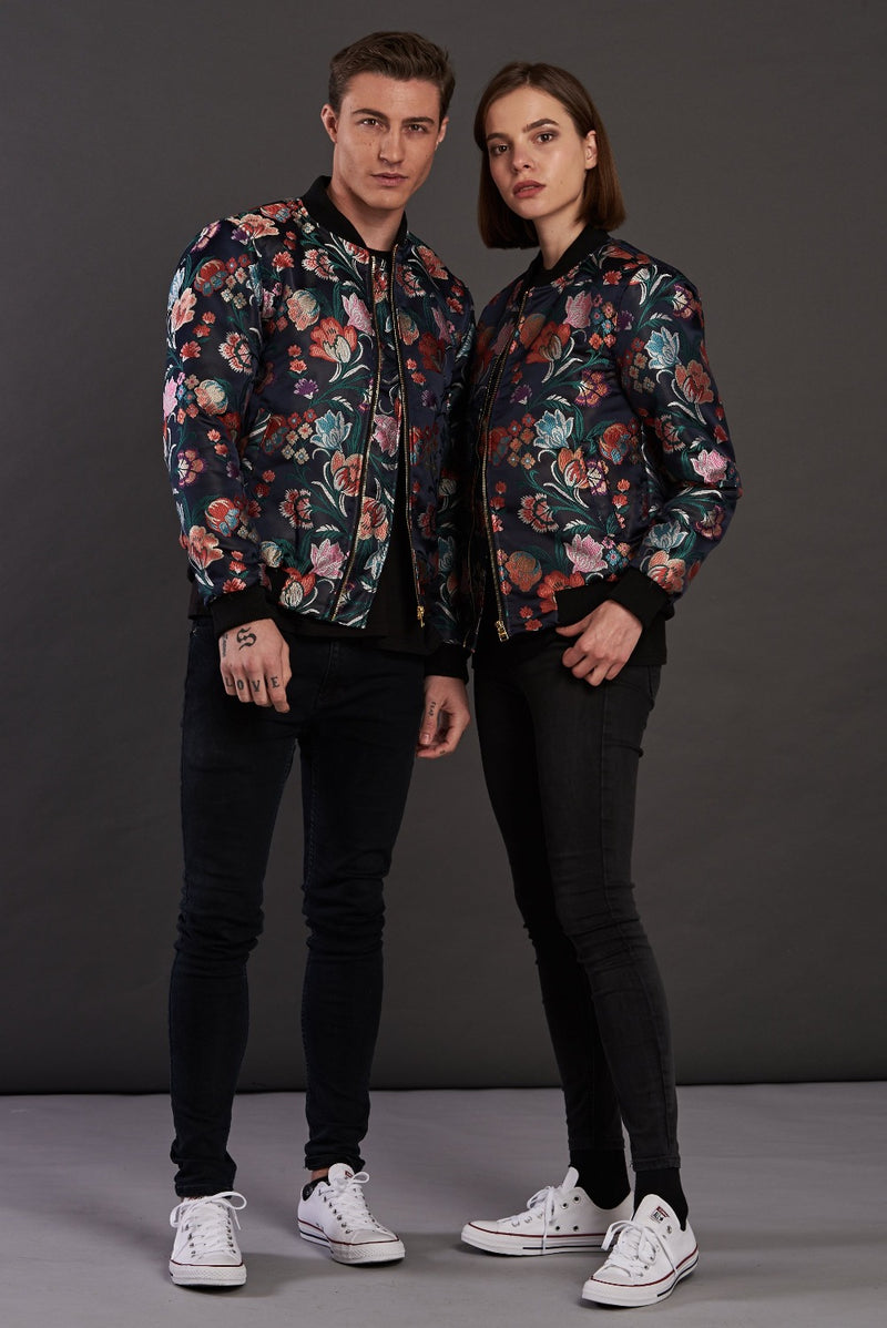 statement bomber jacket for men and women