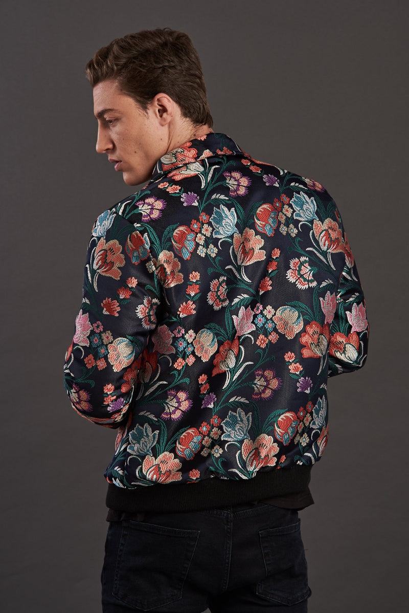 statement bomber jacket for men