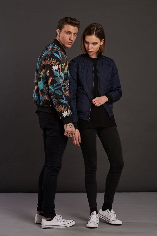 Statement bomber jacket for men and women