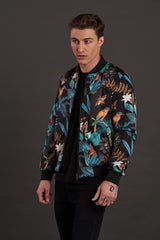 Reversible Statement bomber jacket for men