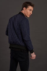 Reversible Statement bomber jacket for men