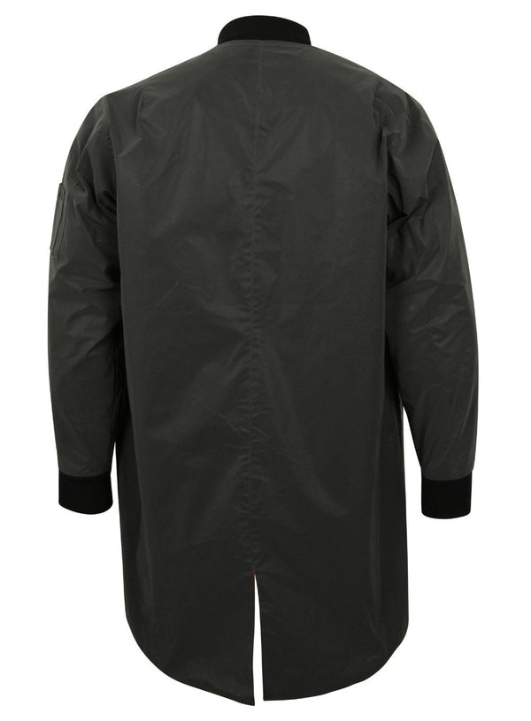 Reflective Longline bomber Jacket for men and women