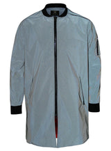 Reflective Longline bomber Jacket for men and women