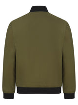 Soot and Ty Reversible Peacock Harrington Khaki Statement Bomber Jacket 2.0