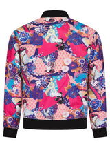 Soot and Ty Baby Blue Reversible Tiger Sukajan Unisex Bomber Jacket