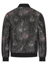 Soot and Ty Moonlit Night Fil Lumiere Reversible Classic Bomber Jacket