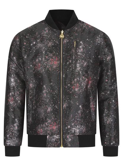 Black Classic Fil Lumiere Reversible Classic Bomber Jacket
