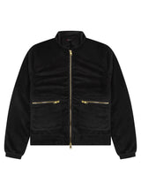 Soot and Ty Kids Velvet Black Biker Jacket