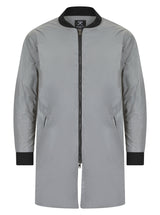 Soot and Ty Kids Reflective Longline Bomber Jacket