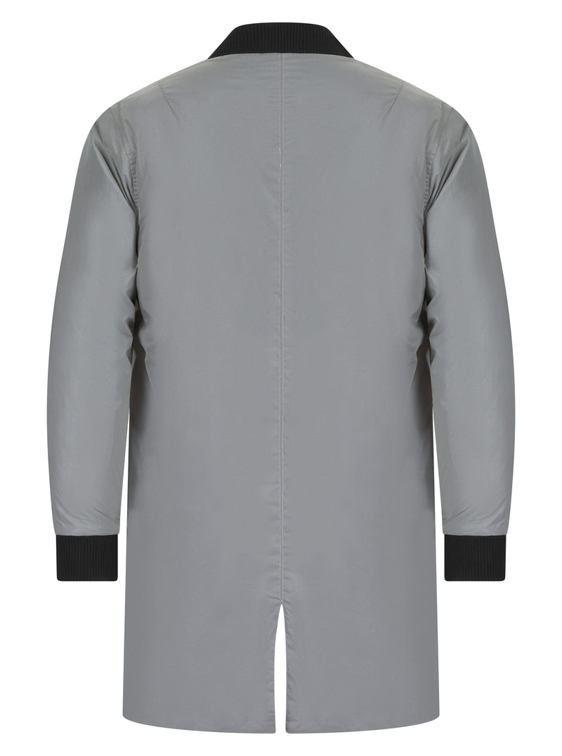 Soot and Ty Kids Reflective Longline Bomber Jacket