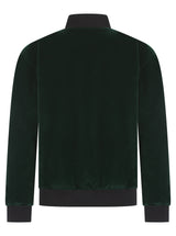 Soot and Ty Green Reversible Velvet Classic Bomber Jacket 2.1